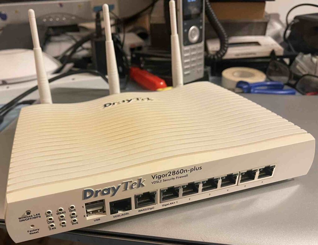 draytek wifi router